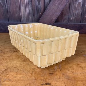 MCM California Pottery Yellow Ochre Planter